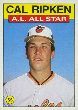1986 Topps Cal Ripken (All-Star) #715 Baseball Card