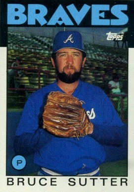 1986 Topps Bruce Sutter #620 Baseball Card