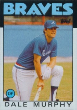 1986 Topps Dale Murphy #600 Baseball Card