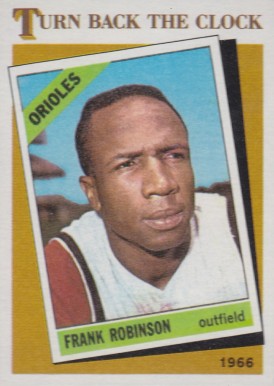 1986 Topps Frank Robinson (Turn Back The Clock) #404 Baseball Card