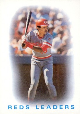 1986 Topps Reds Leaders #366 Baseball Card