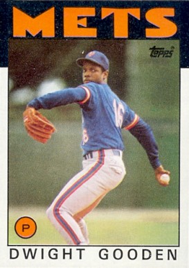 1986 Topps Dwight Gooden #250 Baseball Card