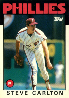 1986 Topps Steve Carlton #120 Baseball Card
