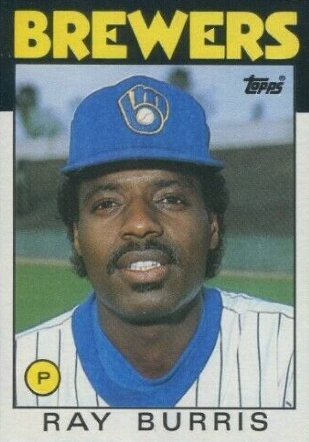 1986 Topps Ray Burris #106 Baseball Card