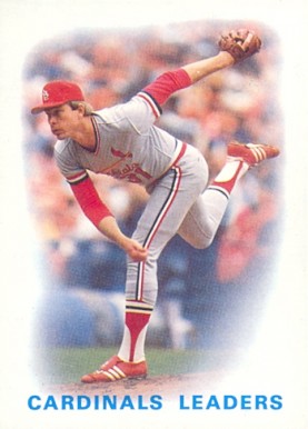 1986 Topps Cardinals Leaders #66 Baseball Card