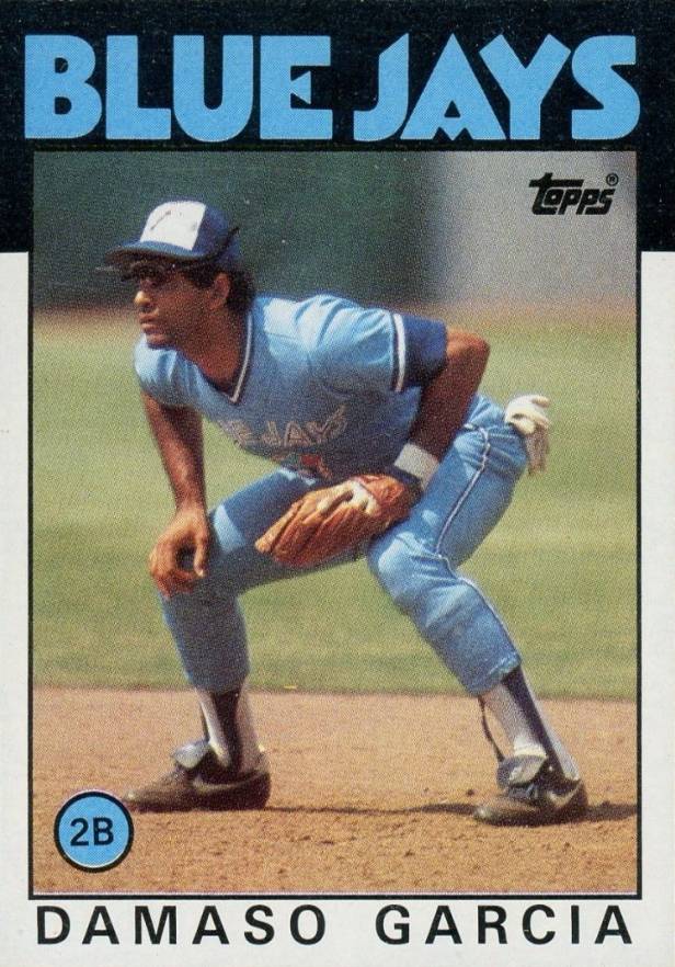 1986 Topps Damaso Garcia #45 Baseball Card