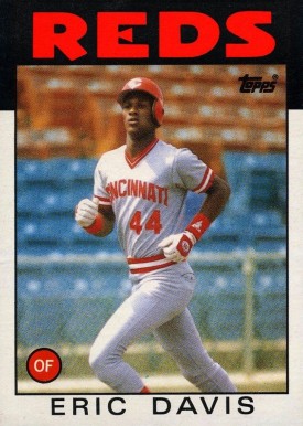 1986 Topps Eric Davis #28 Baseball Card