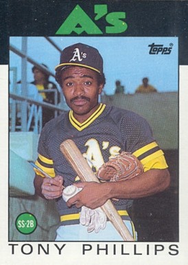 1986 Topps Tony Phillips #29 Baseball Card
