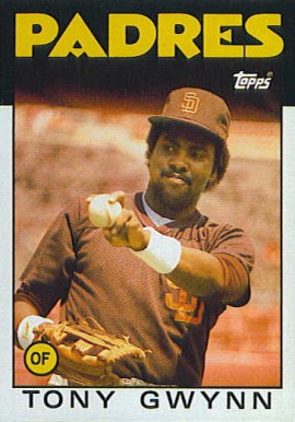 1986 Topps Tony Gwynn #10 Baseball Card
