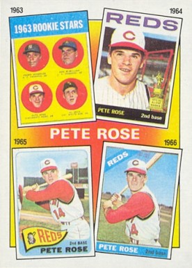 1986 Topps Pete Rose #2 Baseball Card