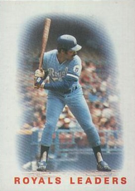 1986 Topps Royals Leaders #606 Baseball Card