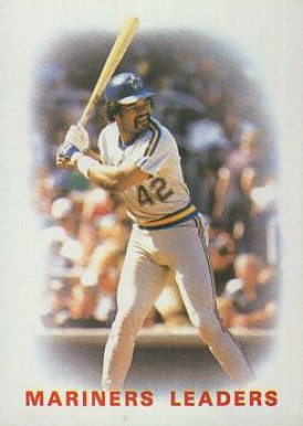 1986 Topps Mariners Leaders #546 Baseball Card