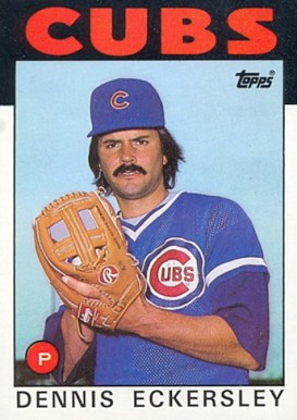 1986 Topps Dennis Eckersley #538 Baseball Card