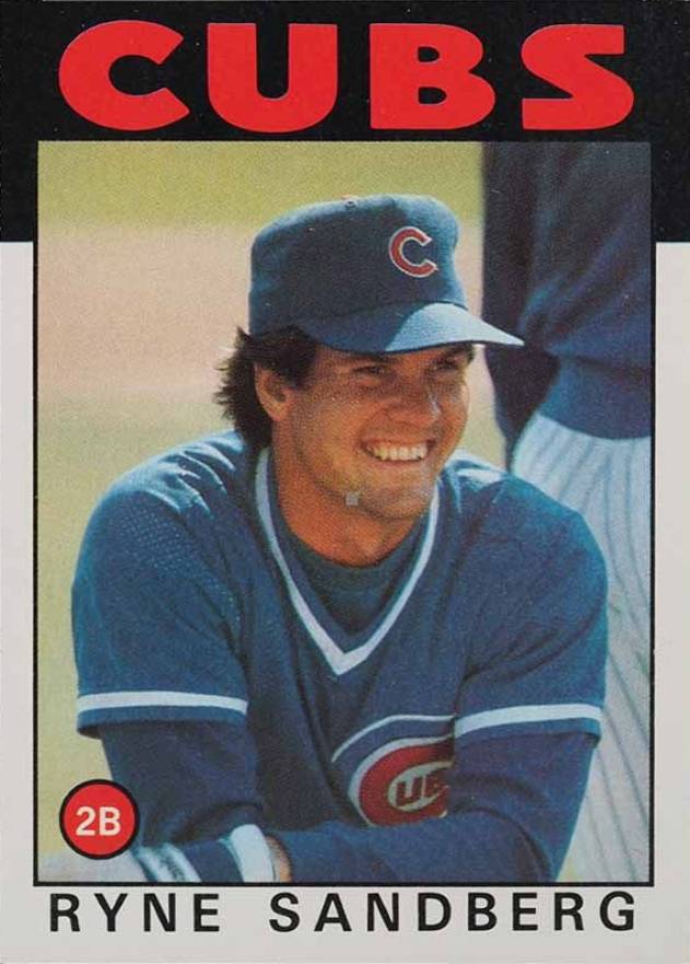 1986 Topps Ryne Sandberg #690 Baseball Card