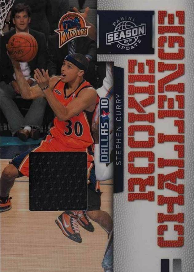 2009 Panini Season Update Rookie Challenge Stephen Curry #1 Basketball Card
