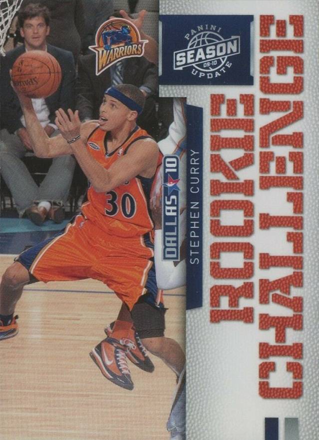 2009 Panini Season Update Rookie Challenge Stephen Curry #1 Basketball Card