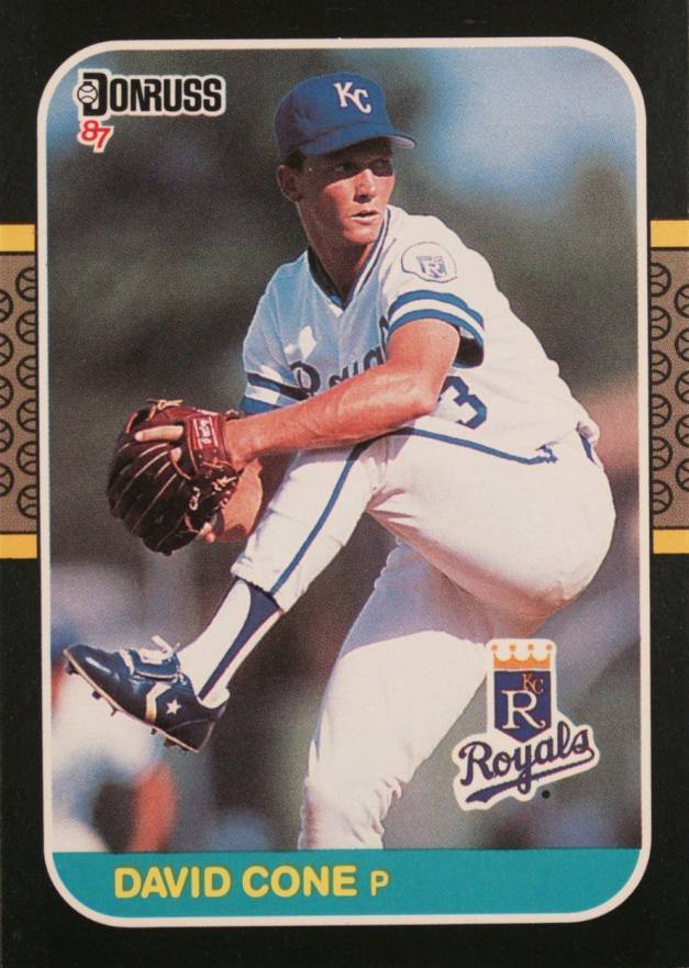 1987 Donruss David Cone #502 Baseball Card