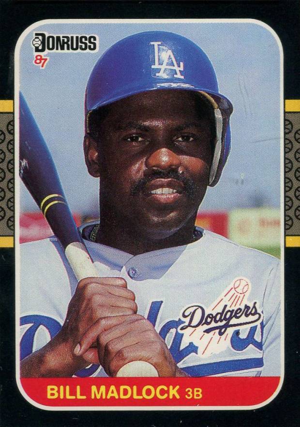 1987 Donruss Bill Madlock #155 Baseball Card