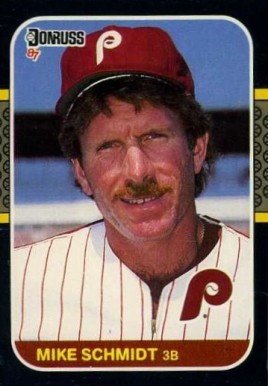 1987 Donruss Mike Schmidt #139 Baseball Card