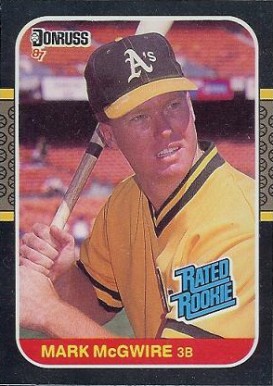 1987 Donruss Mark McGwire #46 Baseball Card
