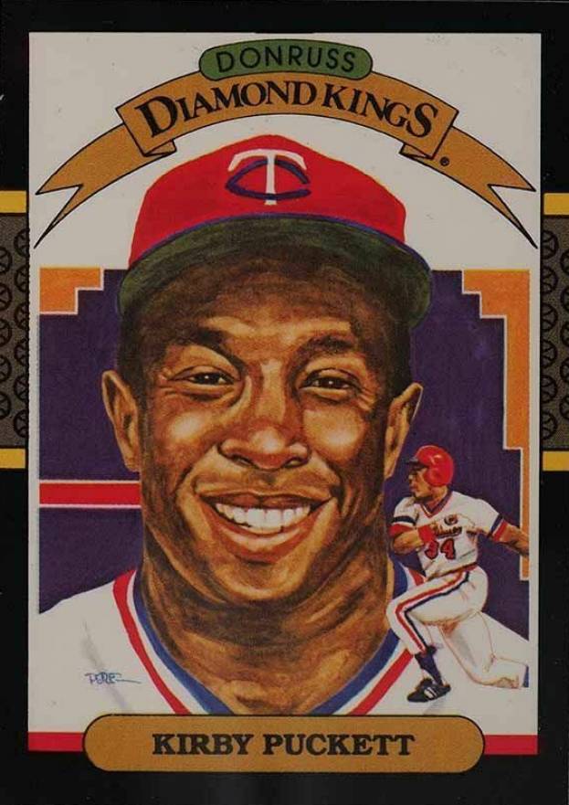 1987 Donruss Kirby Puckett #19 Baseball Card