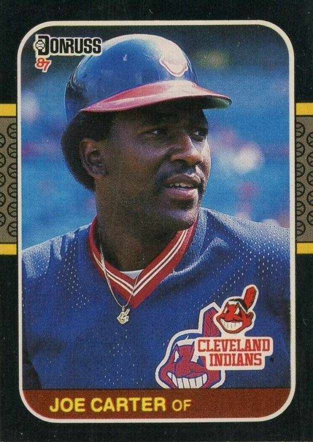 1987 Donruss Joe Carter #156 Baseball Card