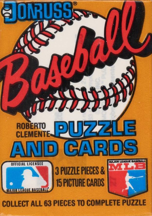 1987 Donruss Wax Pack #WP Baseball Card