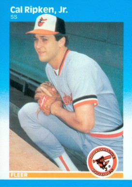 1987 Fleer Cal Ripken Jr. #478 Baseball Card