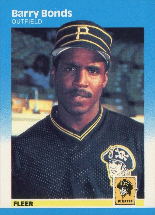 1987 Fleer Barry Bonds #604 Baseball Card