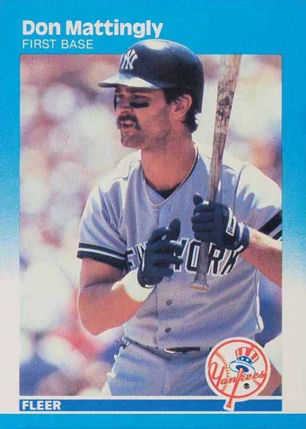1987 Fleer Don Mattingly #104 Baseball Card