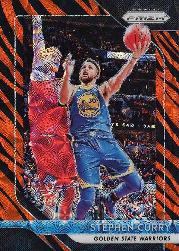 2018 Panini Prizm Stephen Curry #222 Basketball Card