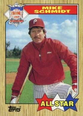 1987 Topps Mike Schmidt #597 Baseball Card