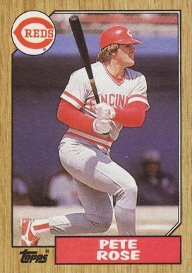 1987 Topps Pete Rose #200 Baseball Card