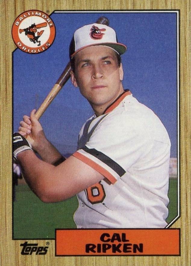 1987 Topps Cal Ripken Jr. #784 Baseball Card