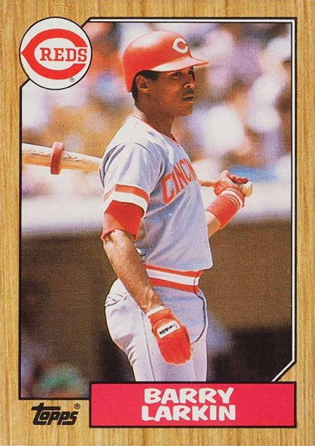 1987 Topps Barry Larkin #648 Baseball Card