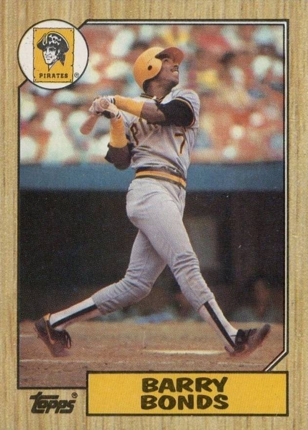 1987 Topps Barry Bonds #320 Baseball Card