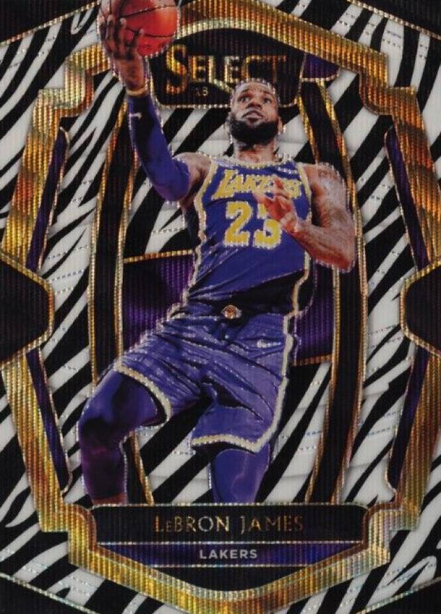 2018 Panini Select LeBron James #118 Basketball Card