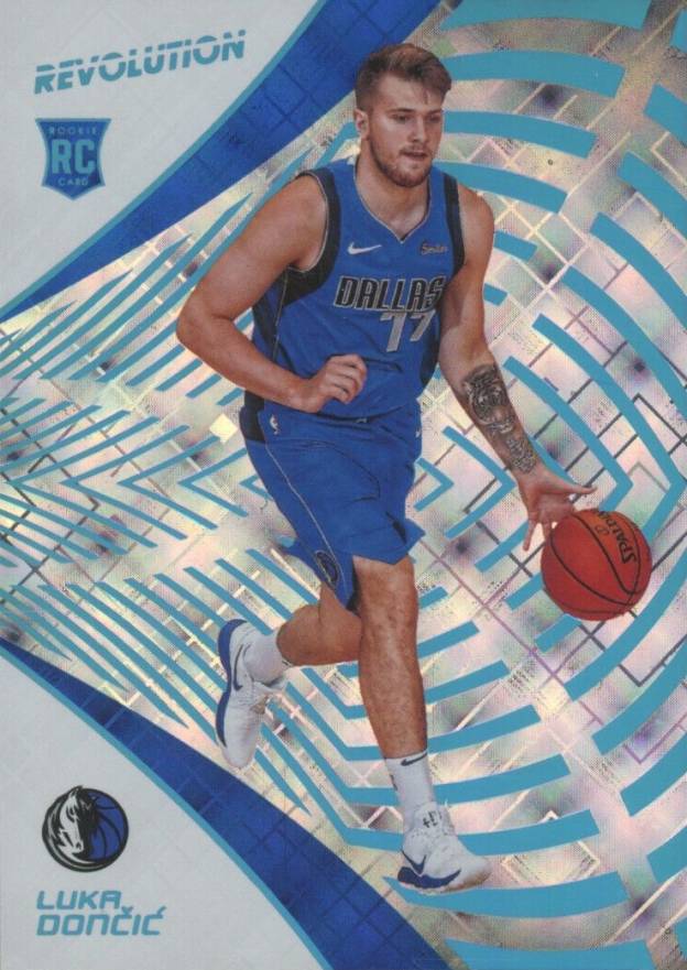 2018 Panini Revolution Luka Doncic #128 Basketball Card