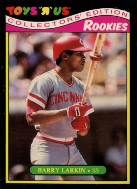 1987 Toys R Us Rookies Barry Larkin #18 Baseball Card
