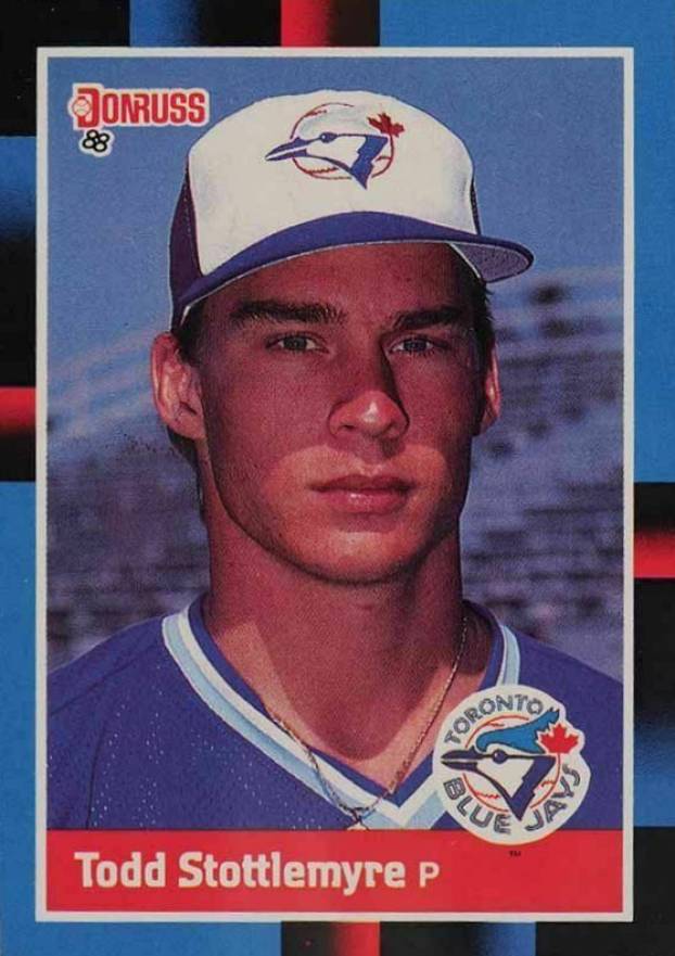 1988 Donruss Todd Stottlemyre #658 Baseball Card