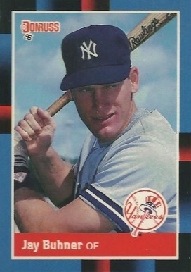 1988 Donruss Jay Buhner #545 Baseball Card