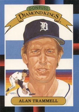 1988 Donruss Alan Trammell #4 Baseball Card