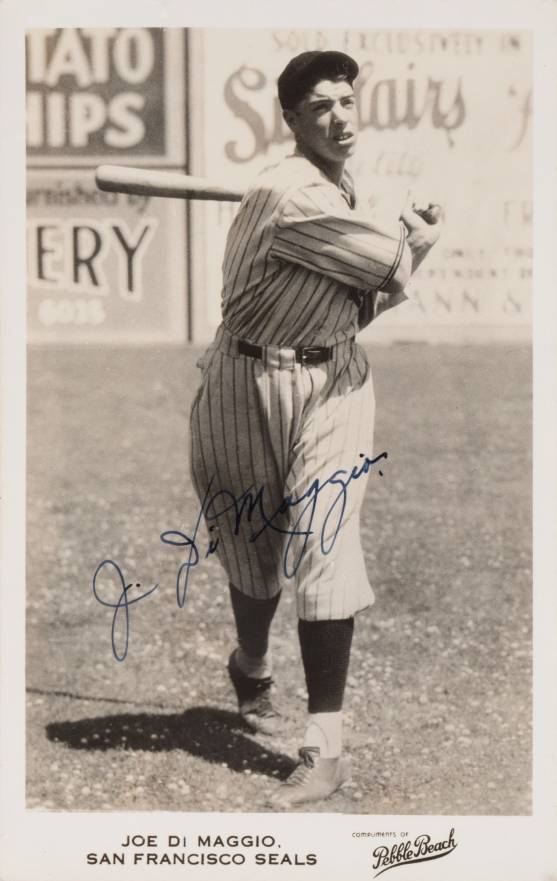 1935 Pebble Beach Clothiers Joe DiMaggio # Baseball Card