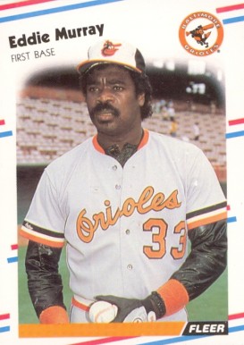 1988 Fleer Eddie Murray #567 Baseball Card