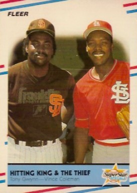 1988 Fleer Hitting King And The Thief #634 Baseball Card