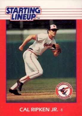 1988 Kenner Starting Lineup Cal Ripken #92 Baseball Card