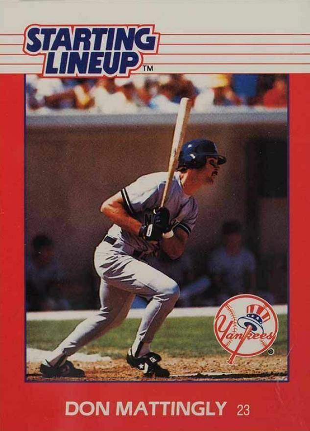 1988 Kenner Starting Lineup Don Mattingly # Baseball Card
