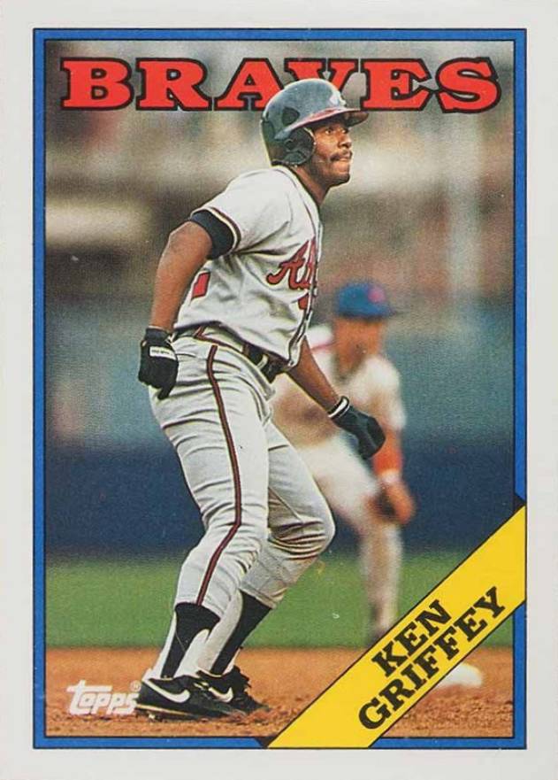 1988 Topps Ken Griffey #443 Baseball Card