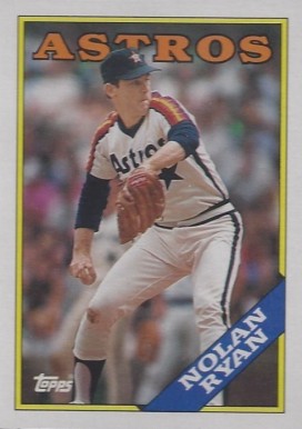 1988 Topps Nolan Ryan #250 Baseball Card