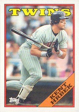 1988 Topps Kent Hrbek #45 Baseball Card